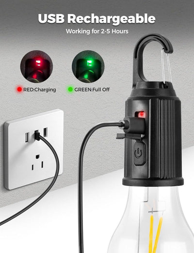 Hanging Rechargeable Light Bulb